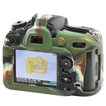 FeiyanfyQ - Carcasa de Silicona para cámara Nikon D750/D7100/D7200 ...