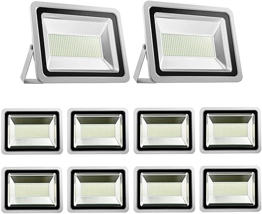 Foco LED 300W Blanco frío 6500K /Blanco cálido 3500K, Proyector ...