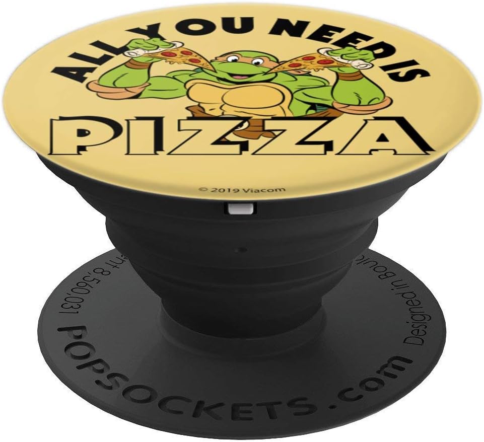 Teenage Mutant Ninja Turtles All You Need Is Pizza PopSockets Grip and Stand for Phones and Tablets
