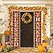 Thanksgiving Decorations - BLESSED THANKFUL Buffalo Check Plaid Banners Porch Signs Garden Flags - Rustic Fall Decor Outdoor Indoor for Home Farmhouse Classroom Door Window Wall Garden Yard Party