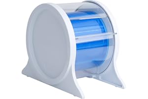 ANNWAH Dental Barrier Film Dispenser, Acrylic Protecting Tattoo Barrier Film Holder for Film Support & Dust-Proof, Dispensing Box Barrier Dispensers Plastic Stand Holder