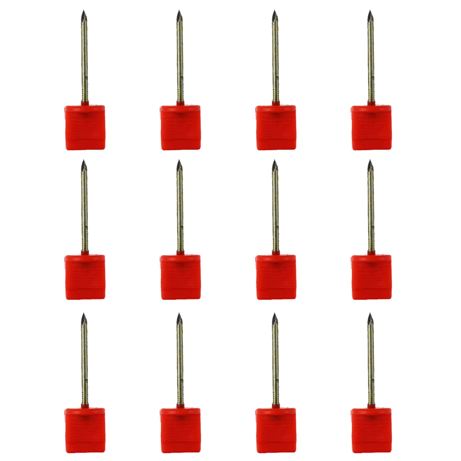 Photo 1 of Miokun 12 Pieces Archery Target Pins for Holding Target Face/Paper on EVA Foam (12)