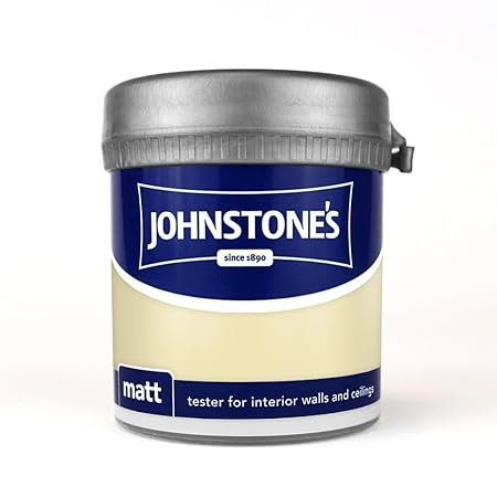 Johnstones No Ordinary Paint Water Based Interior Vinyl Matt Emulsion Tester Pot Camelia 75ml
