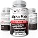 Alpha-Male Natural Testosterone Booster for Hypertrophy, Energy and Strength with Horny Goat Weed & Tongkat Ali