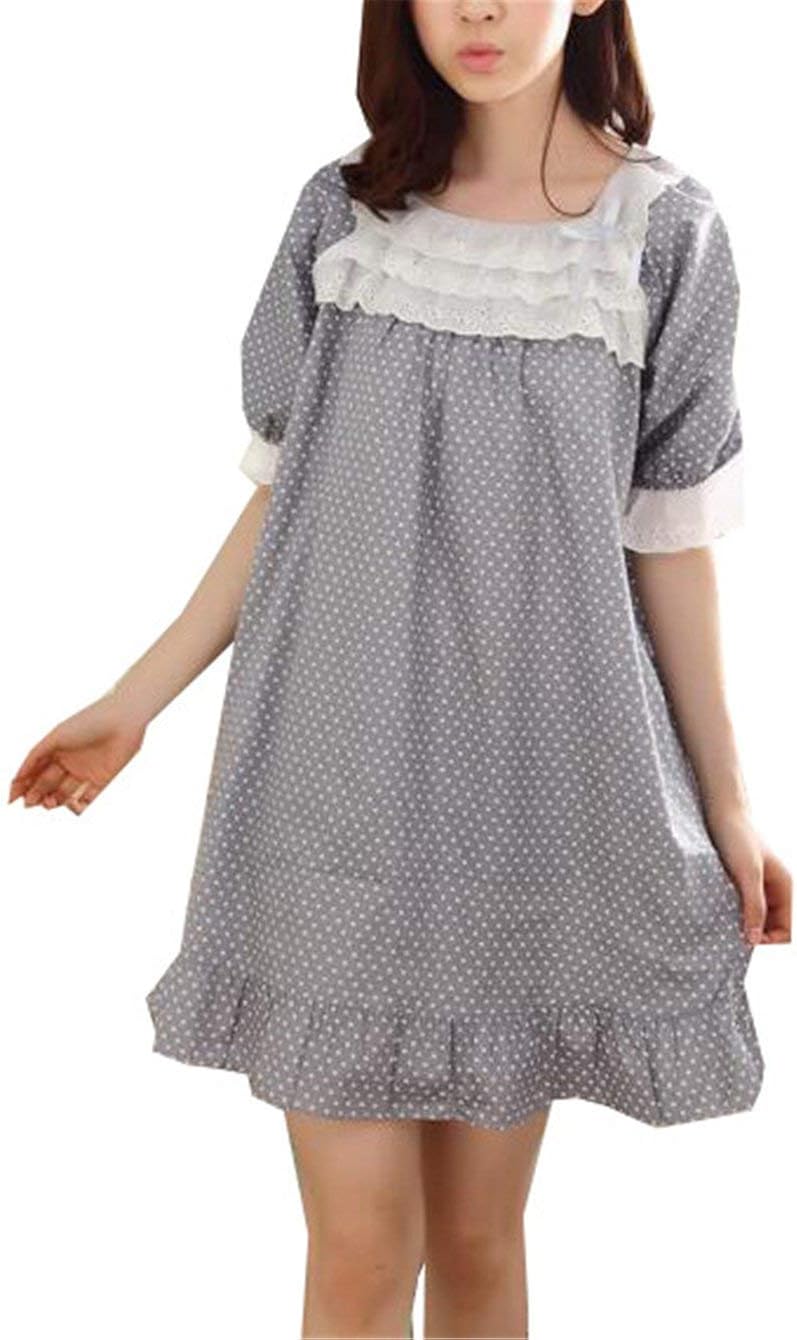 HX fashion Night Dress Airy Sleepshirt Ladies Night Warming Sheath