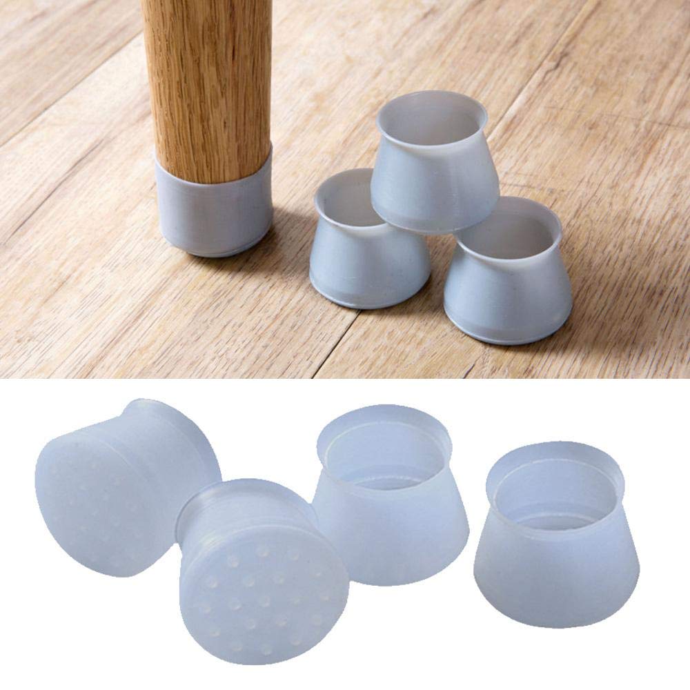 Ferretería para muebles Womdee Tapas De Patas De Silla Silicona Silla