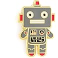 These Are Things Robot Baby Enamel Pin