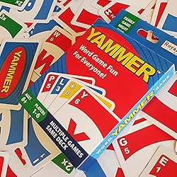 Yammer Card Game, Fun Word Card Game for