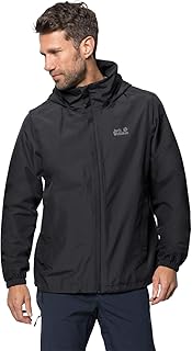 Jack Wolfskin Stormy Point Jacket M, wasser- und winddichte Allwetterjacke für Herren, robuste Hardshelljacke für jedes Wetter, atmungsaktive Herren Regenjacke