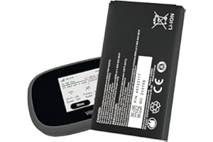Qoutmcuy [𝟱𝟭𝟬𝟬𝗺𝗔𝗵] Verizon MiFi 8800L Battery,Upgraded Capacity Replacment Battery for Verizon Wireless Novatel Mifi Jetpack 8800L/ Mifi 7730L Battery Mobile Hotspot P/N: 40123117