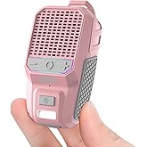 GBEAST Wearable Bluetooth Speaker, Clip-On Mini Portable Speakers All Day Playtime Waterproof Built-in Mic for Hands-Free Music/Calls Bluetooth Speaker with RGB/Flashlight for Jobsite/Outdoor/Golf