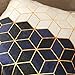 Pack of 4 MUILEE Decorative Three-Dimensional Small Diamond Throw Pillow Unique Design Covers Cushion Case Shell Pillow Case for Car Sofa Bed Couch