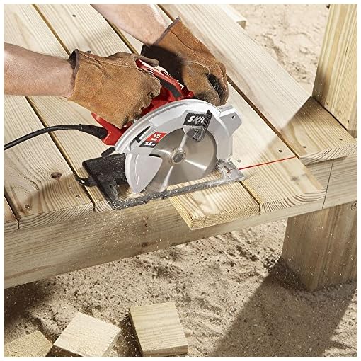 Skil 5280 01 15 Amp 7 14 Inch Circular Saw With Single Beam Laser Guide