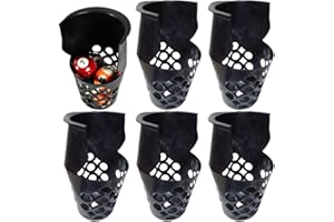 6 Pcs Billiard Pockets, Pool Table Pockets, Pool Table Billiard Pockets, Heavy Duty Billiard Table Web Shield Drop Bag Nets B
