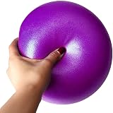 ZHIYE Mini Pilates Ball 25cm Purple PVC 80kg Capacity Core Fitness view 2