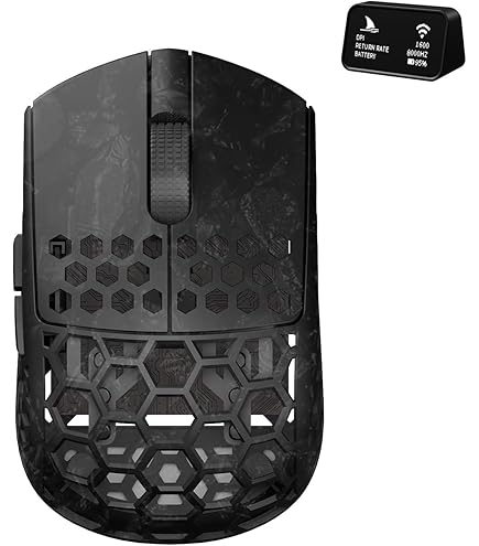 Amazon.com: MK x WLMOUSE Beast Miao 8K Wireless Mouse (Black Dot