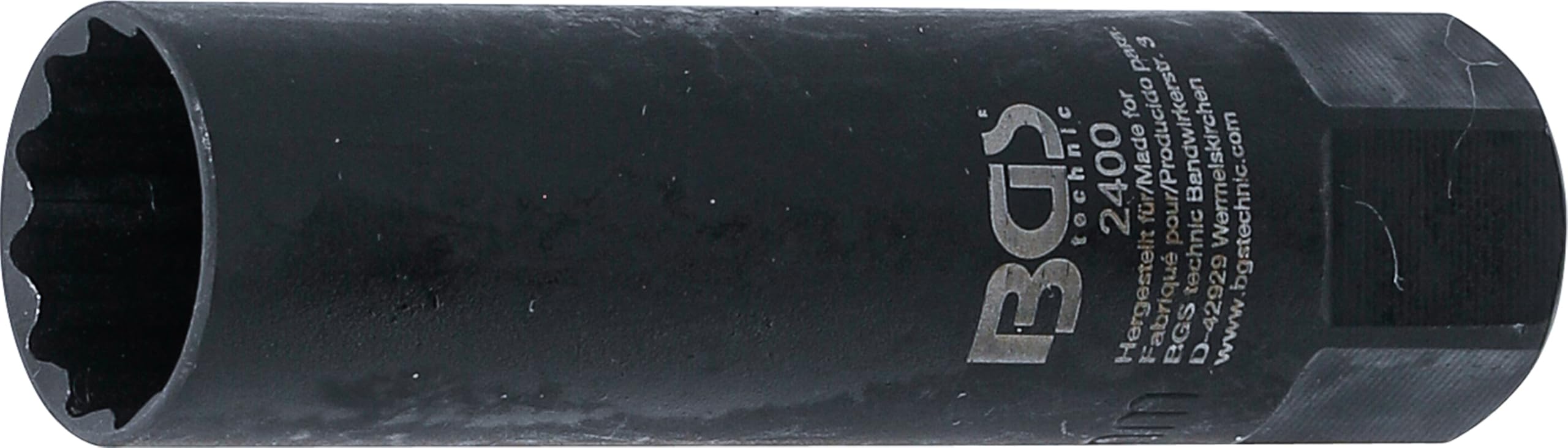 BGS 2400 | Spark Plug Socket, Hexagon | 10 mm (3/8") Drive | 14 mm