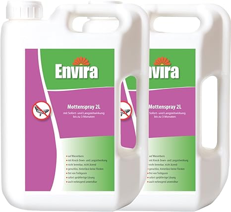 ENVIRA Motten-Vernichtungsmittel 2x2Ltr