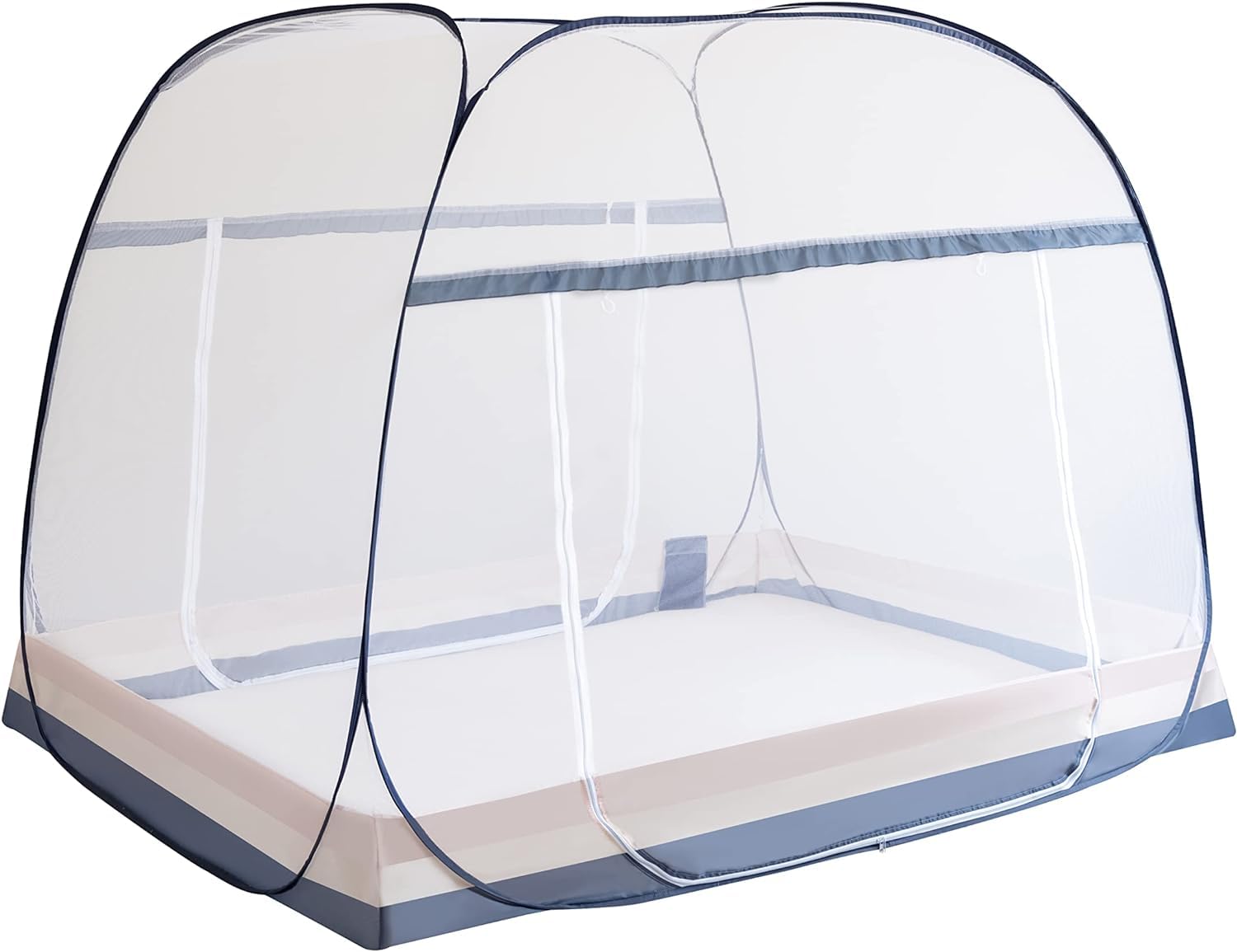Photo 1 of ***UNTESTED/ UNKNOWN MISSING PIECES OR DAMAGES*** Pop Up Mosquito Tent,Portable Design with ?Sealed Netting Bottom & Instant Foldable Frame | ?Indoor/Outdoor Use for Kids & Adults | Compact Travel Bag (L78 xW71 xH65)