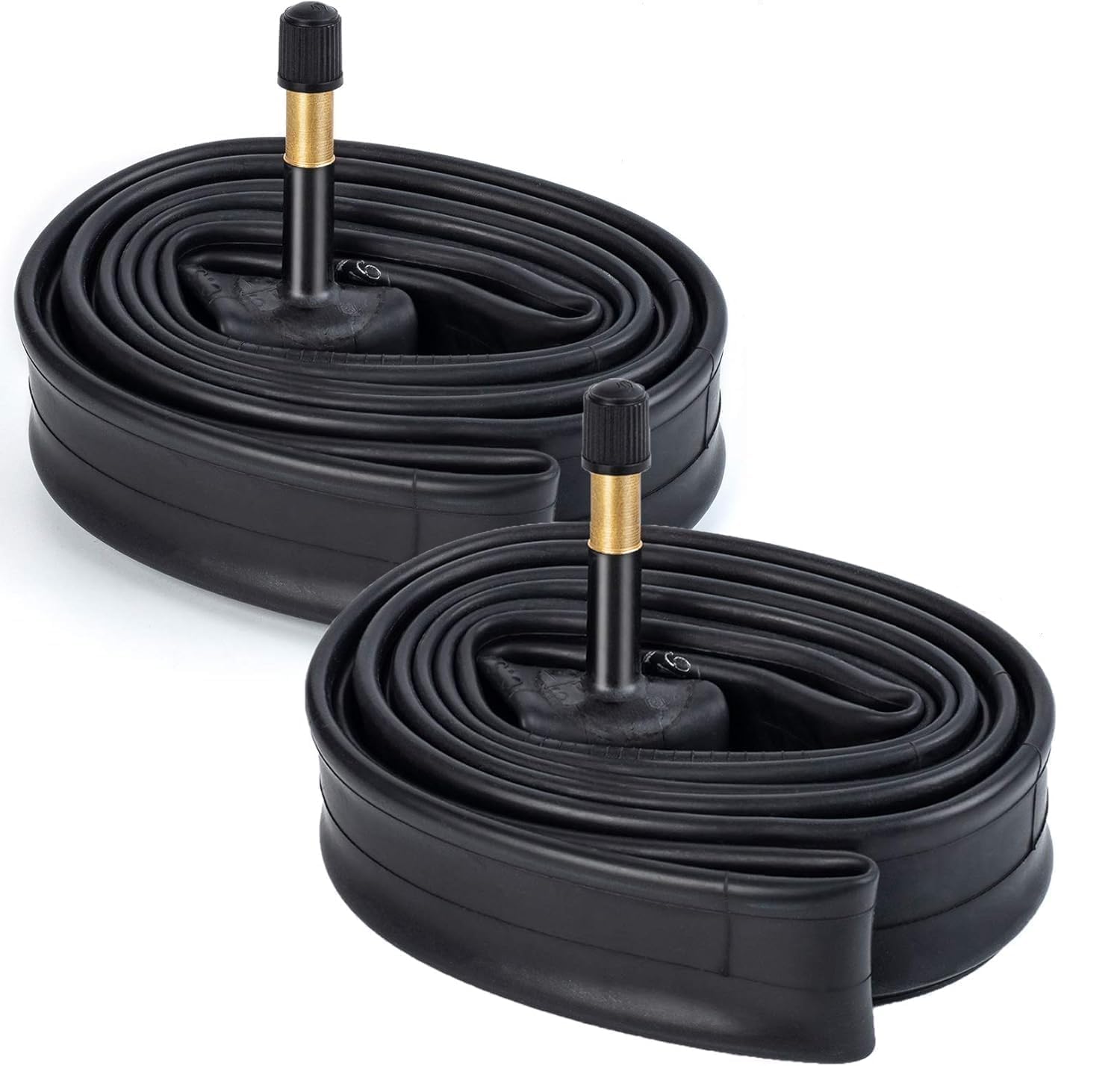 Photo 1 of 2-PCS 700x35C/38C/40C/42C/43C Bike Tubes AV48mm Schrader Valve 35/43-622 Inner Tube 700C Bicycle Tubes Compatible with 700 x 35C 700x38C 700x40C 700x42C 700x43c Bike Tire Tubes(G-145)