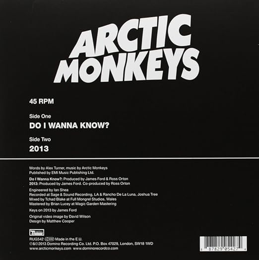 Arctic Monkeys Do I Wanna Know Amazon Com Music