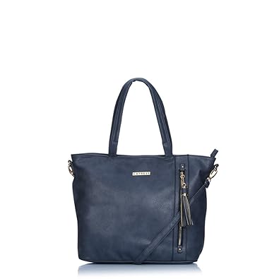 Caprese Gladys Womens Tote Bag (Blue)