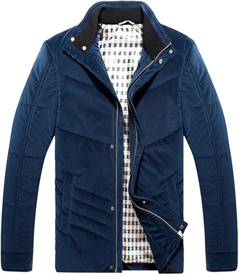 Amazon Firsclothes メンズsコードブルー長袖のジャケット 並行輸入品 コート ジャケット 通販