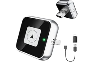 Wireless CarPlay Adapter Upgrade Wired CarPlay to Wireless, Mini USB Design for Cars with Built-in Wired CarPlay Plug and Pla