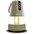 JEASONG Camping Essential Lamp Night Light with Aroma Release - Perfect for Bedroom, Bedside, and Nightstand, Rechargeable Lantern with Warm Light, Camping Gear and Portable for Outdoor Use