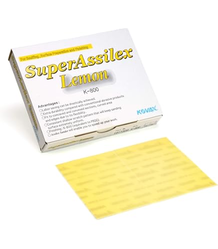 Eagle Abrasives Kovax Super Assilex Sky, Lemon Sheets - Amazon.com