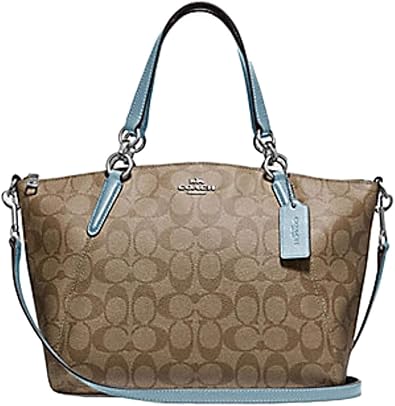 small kelsey satchel in signature canvas