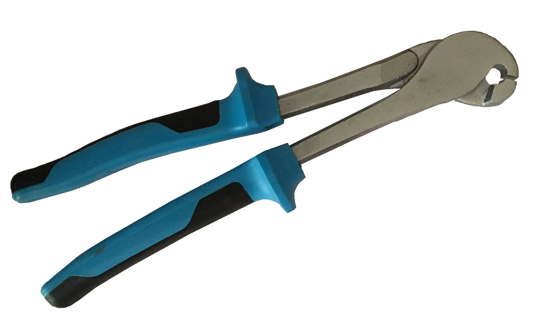 Photo 1 of Best J-Clip Pliers, 8" Blue soft Grip Heavy Duty, Cage Building J-clips J-Clip Pliers