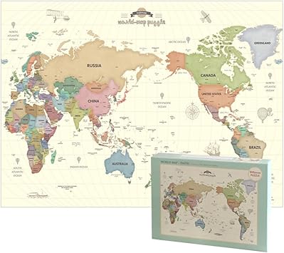 rompecabezas del mundo para armar