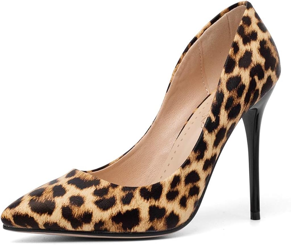 macy's leopard heels