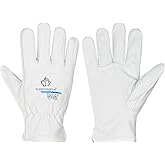 Superior Glove Endura Goatskin Leather Work Gloves Arc Flash Cut Resistant Safety Hand Protection