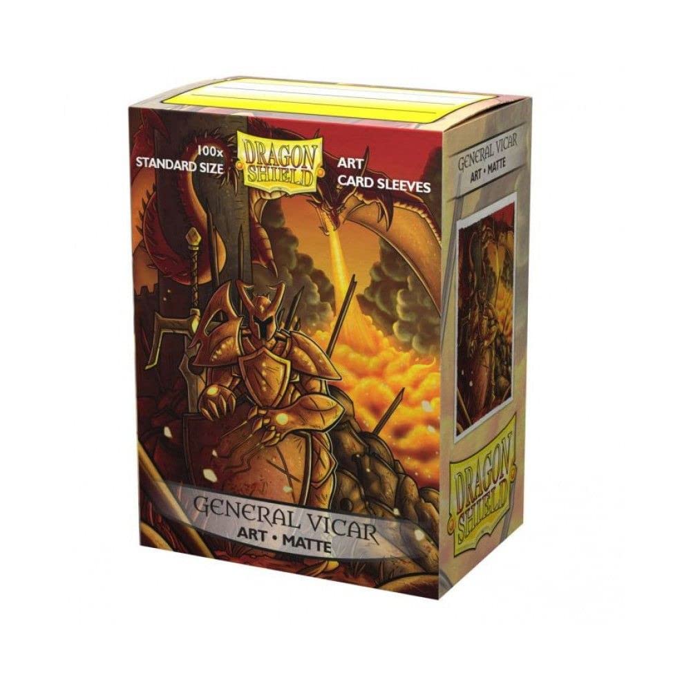 Dragon Shield - Matte Art Standard Size Sleeves 100pk - General Vicar: Portrait Limited Edition