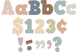 Teacher Created Resources Everyone is Welcome 4" Bold Block Letters Combo Pack (TCR7153)