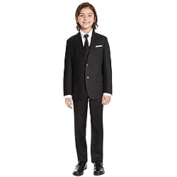 Marvelous World Boys' Suits Slim Fit Vest Set 2