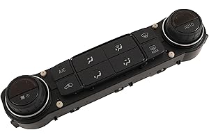GM Genuine Parts 15-74877 Black Carbon Heating and Air Conditioning Control Panel Assembly