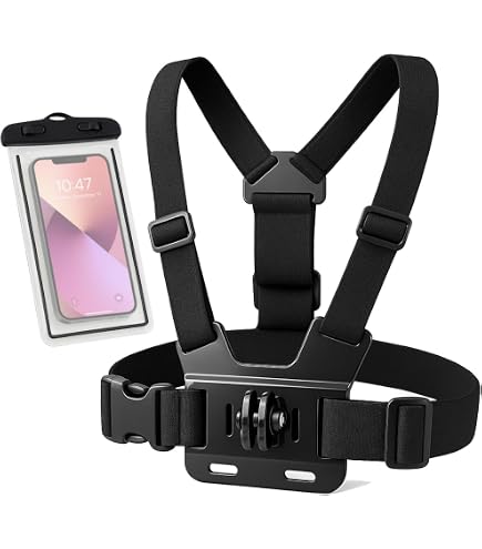 Amazon.com: Adjustable Chest Body Harness Belt Strap Mount For