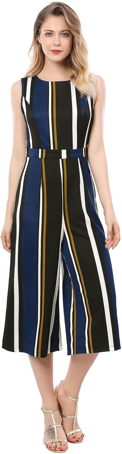 women's cropped jumpsuit