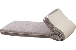 SAULA 30 x 14 Inch Piano Bench Cushions for Indoor Furniture with Ties Non Slip Kitchen Dining Room Bench seat Cushion for Shoe Storage Ottoman Window Settee Pad, Khaki