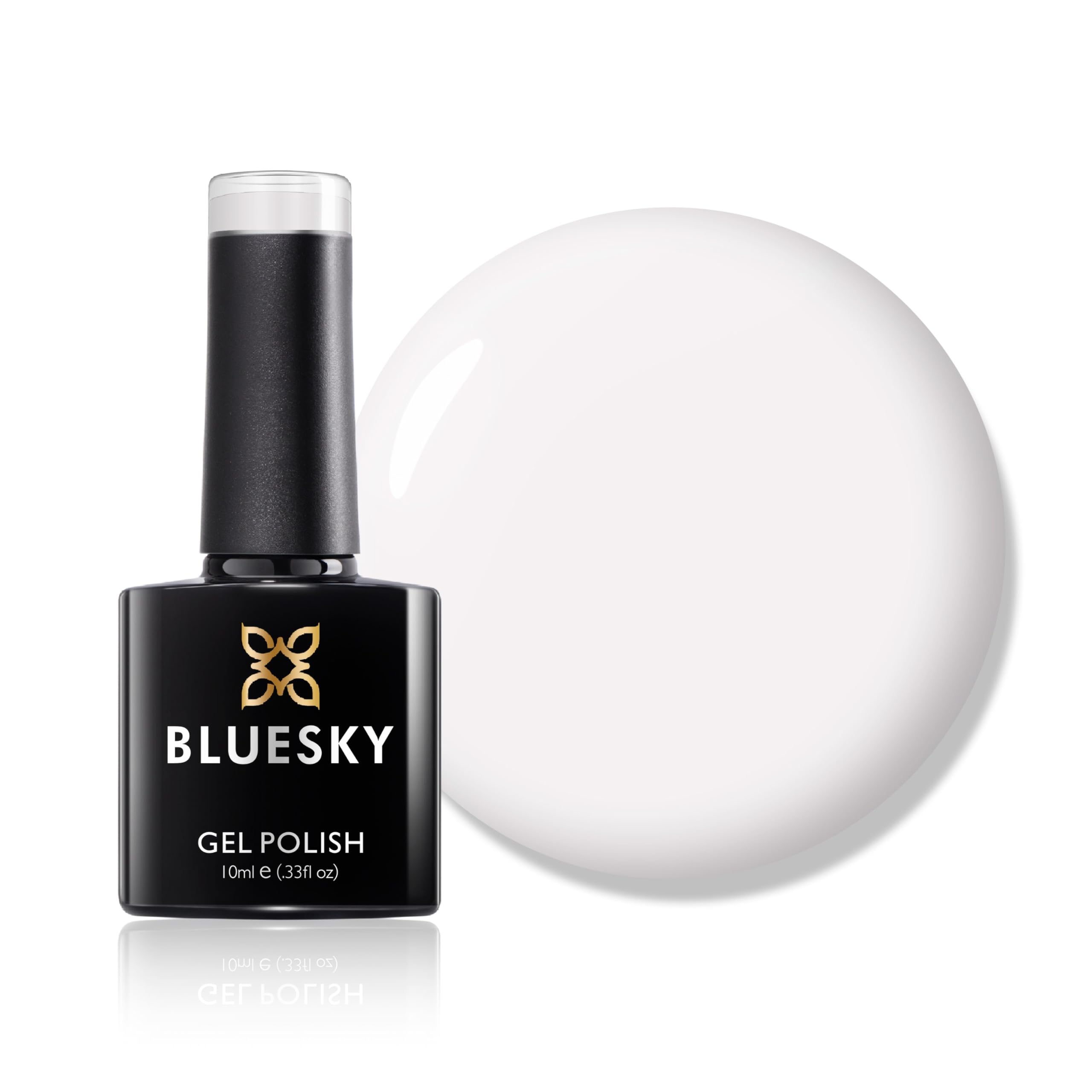 Bluesky Gel Nail Polish, Cream Puff, 80501, White, Long Lasting, Chip Resistant, 10 ml (Requires Drying Under UV LED Lamp) โ image 1