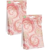 Willowbrook | Fresh Scents Scented Sachet Packet | Summer Romance | Air Freshener Bags for Drawers, Closets, Cars | 6 Pack | Long Lasting Home Fragrance