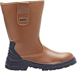 Blackrock S1-P SRC Safety Rigger Work Boots Steel Toe Cap Tan Leather Size 10 view 6
