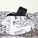 Hippie Elephant Sling Crossbody Bag Shoulder Bag Purse Thai Top Zip Handmade New Color White 01