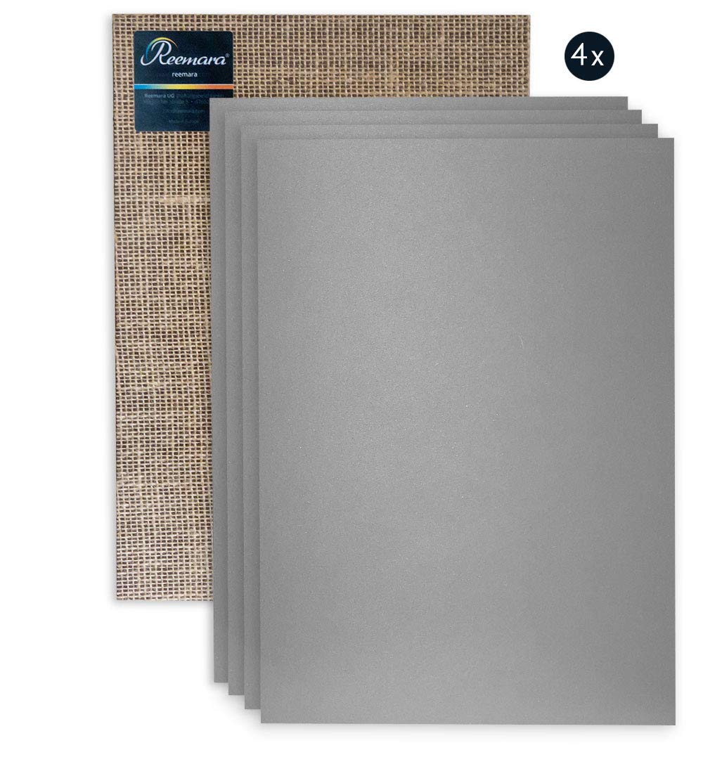 Reemara pack of 4 lino printing board/block, size A4, thickness 3.2 mm (A4 / pack of 4)