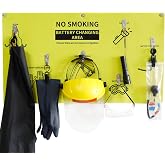 7-in-1 Complete Battery PPE Kit for Forklift Battery Maintenance | Wall-Mount PPE Station for Lift Battery Water Handling, Propane Tasks &amp; Warehouse Safety Gear Storage