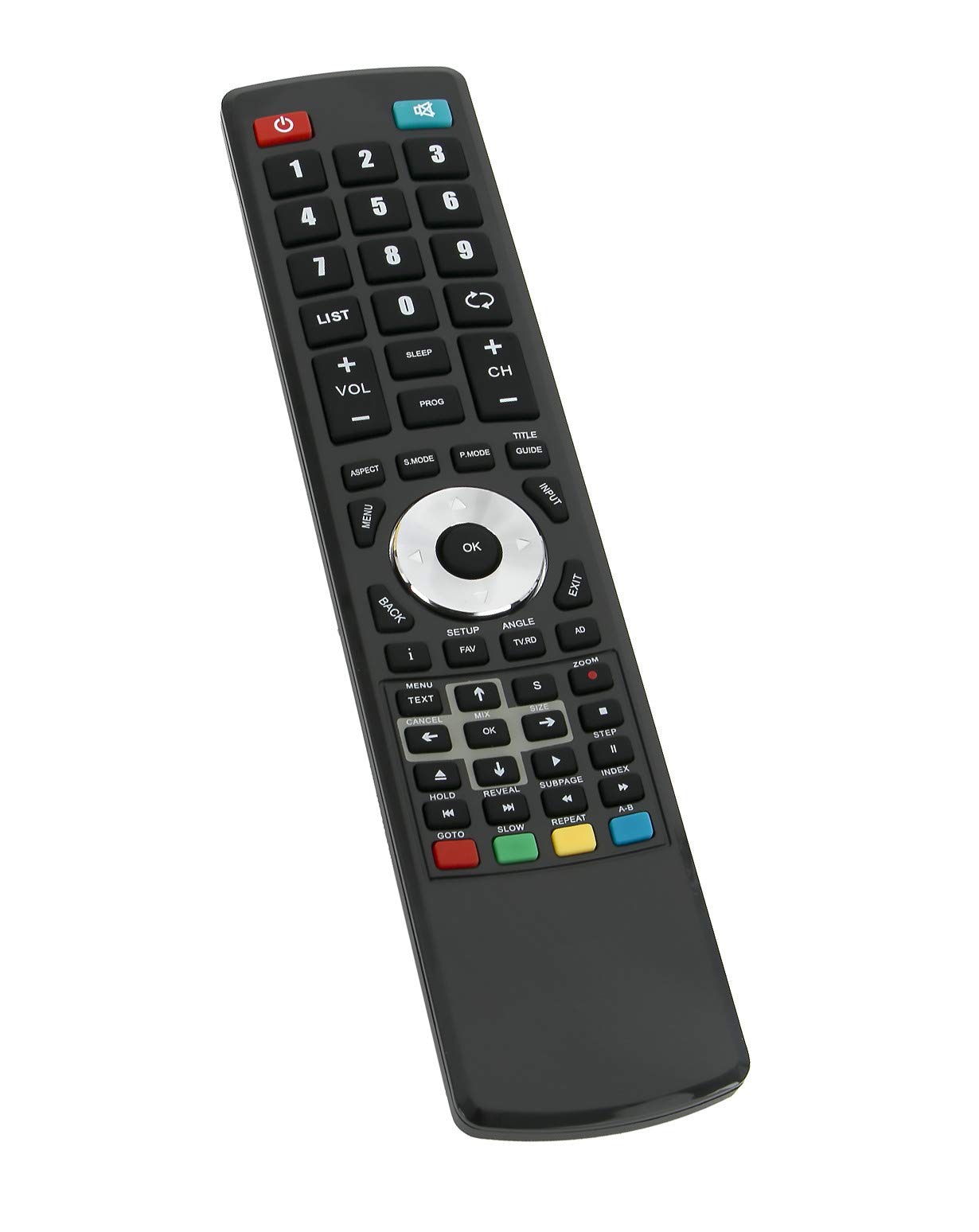 RC16 Remote Control Replace -VINABTY KT1457 Remote Control for Logik LED LCD TV L24FE13 L26DVDB21 L22FED12 L24FED12 L22FE12 L24FE12 L19HE12 L26HE12 L32HE17 L46FE22 L32HE12 L19DIGB11 L19LDVP11 L29HE12