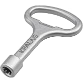KPALAG Upgraded 630 Steel Outside Wall Faucets Tee Key Compatible with Woodford Model 14 16 17 19 22 V22 30, 8 Pt. Spline Sillcock Key Replace# 50012